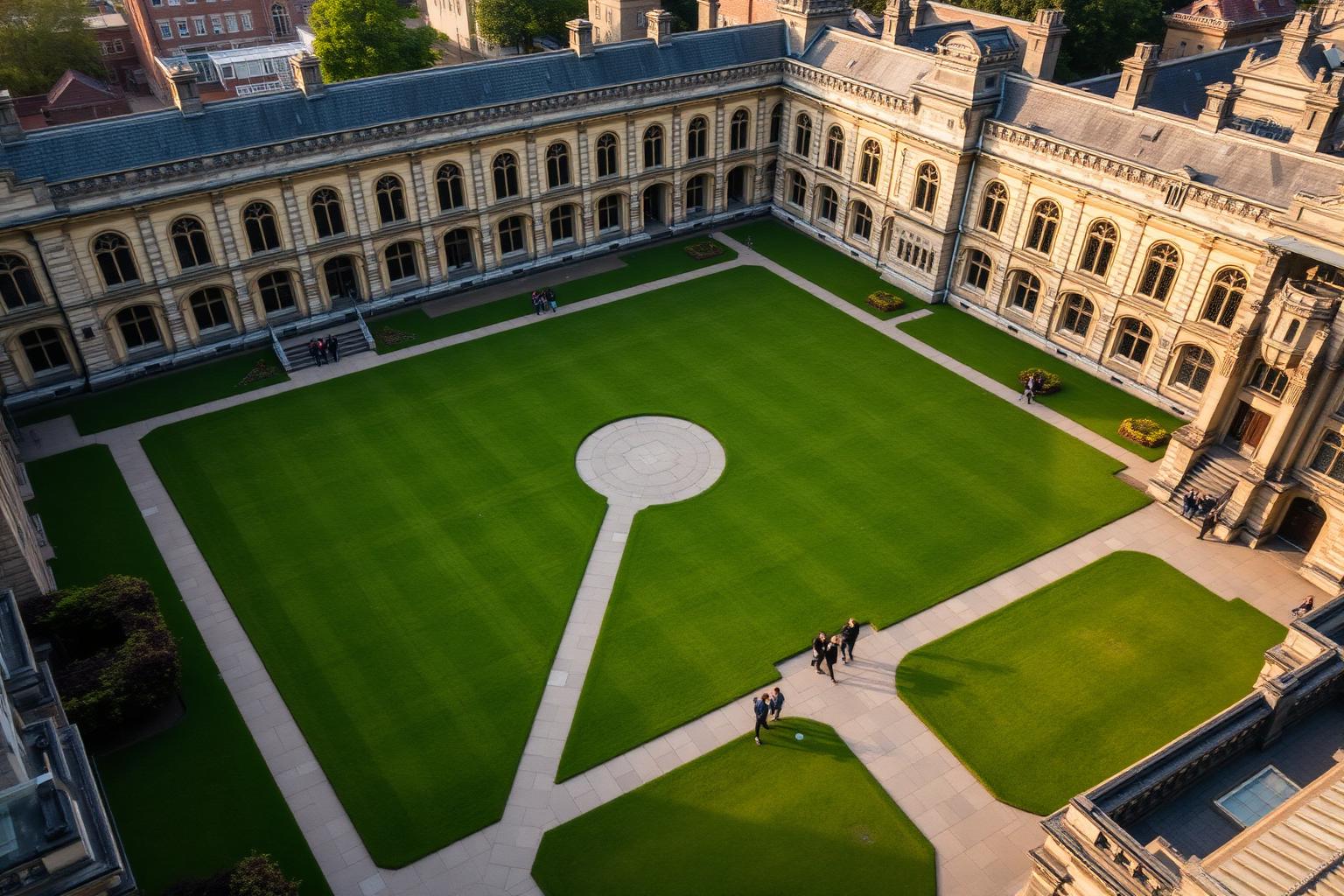 University quadrangle